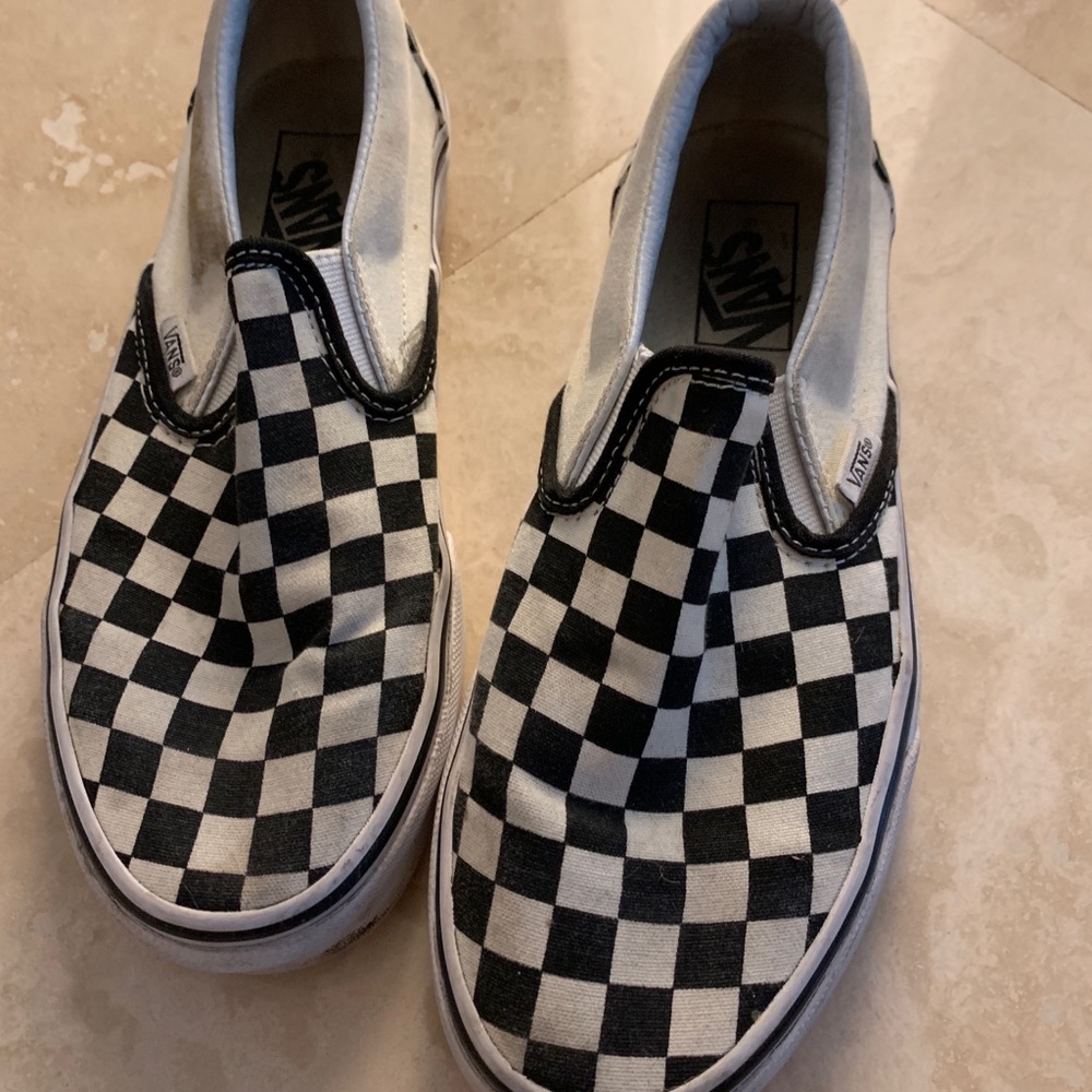 Checkered vans